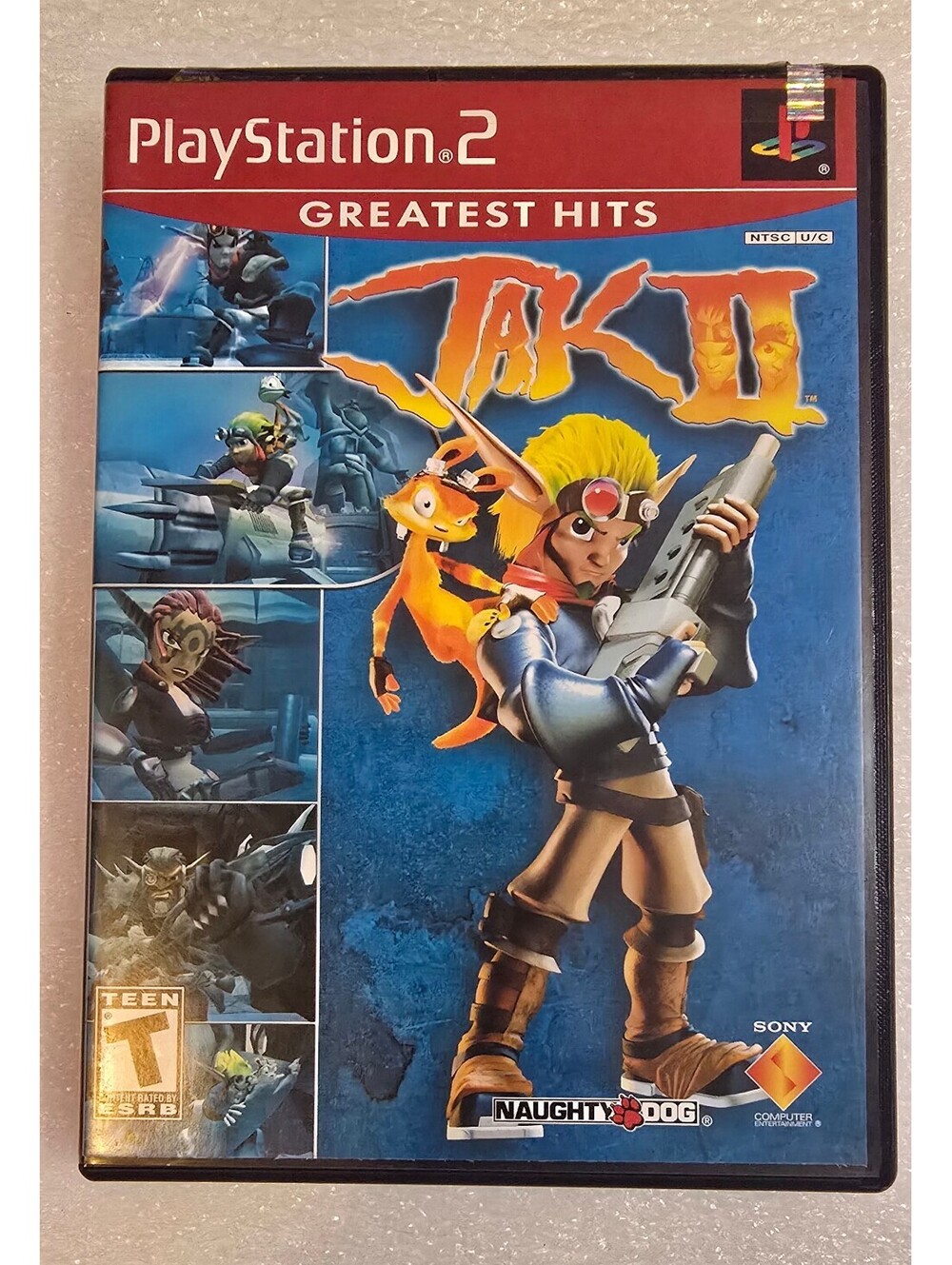 PS2 Greatest Hits Jak II Sony PlayStation 2 T-Teen